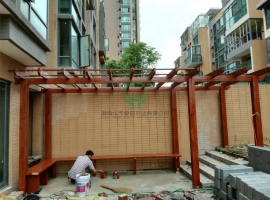岳陽(yáng)葡萄架；陽(yáng)光房-長(zhǎng)沙防腐木