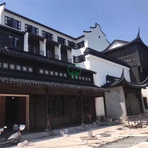 防腐木門頭；裝飾-湖南防腐木廠家