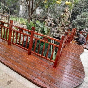棧道平臺(tái)；圍欄-湖南防腐木批發(fā)