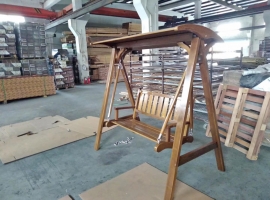 瀏陽(yáng)防腐木秋千制作